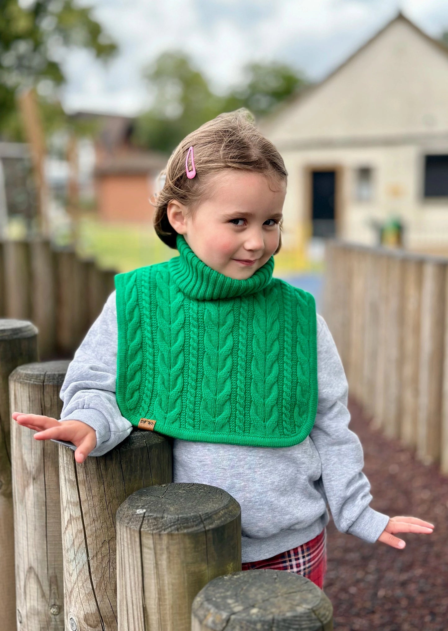 Merino Wool Neck Warmer For Kids (Pre-Order)